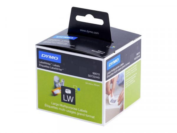 DYMO LW-Mehrzwecketiketten weiß 54x 70mm perm.320St/Rolle