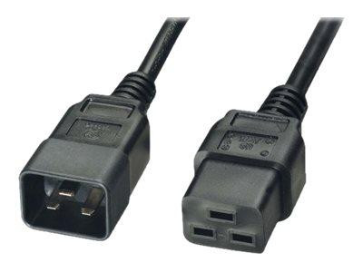 Lindy IEC-Netzkabel 2m Schuko-Winkelst. IEC320C13