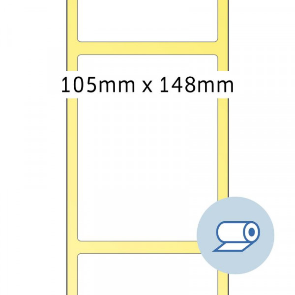 HERMA Rollenetiketten weiß 105x148,5 mm Papier matt 1000 St.