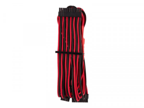 Corsair Premium Sleeve 24pol ATX (Type4/Generation4) rot/s
