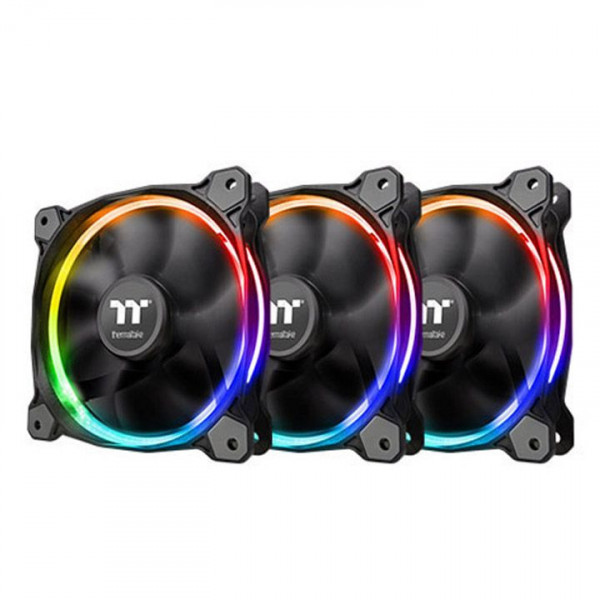 Lüfter 120x120x25mm Thermaltake Riing 12 LED RGB 3er P