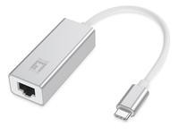 LevelOne Adapter USB-C -> RJ45 10/100/1000 0.15m