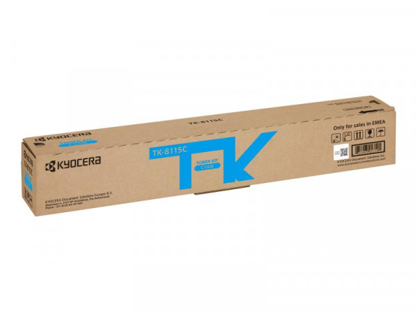 Toner Kyocera TK-8115C Cyan 6.000 Seiten