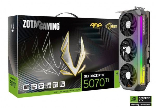 Zotac RTX 5070 TI AMP Extreme Infinity ultra 16GB GDDR7 HDMI