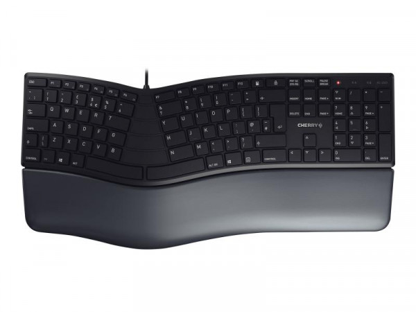 CHERRY TAS KC 4500 ERGO Corded GB-Layout schwarz