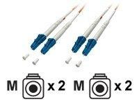 Equip LWL Patchkabel LC->LC 10.00m Multimode Duplex OM2
