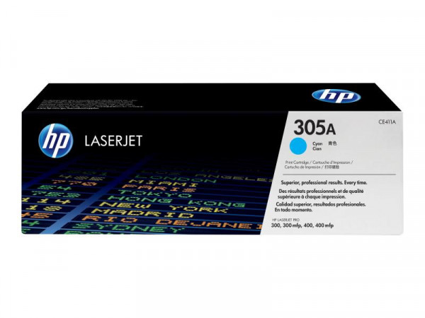 Toner HP LJP400 cyan CE411A