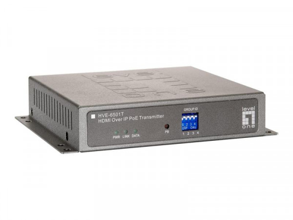 LevelOne HDMI over IP PoE HVE-6501T Transmitter Video Exe.