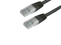MediaRange Patchkabel RJ45 U/UTP C5e 15.0m (UTP) schwarz