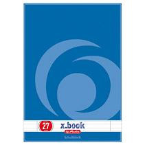 Herlitz Schulblock A4 70g/m 50 Bl. liniert27 2 Ränder