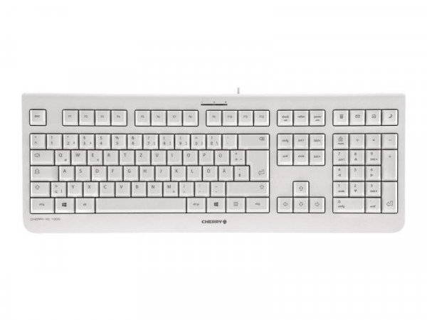 CHERRY TAS KC 1000 grey USB deutsches Layout