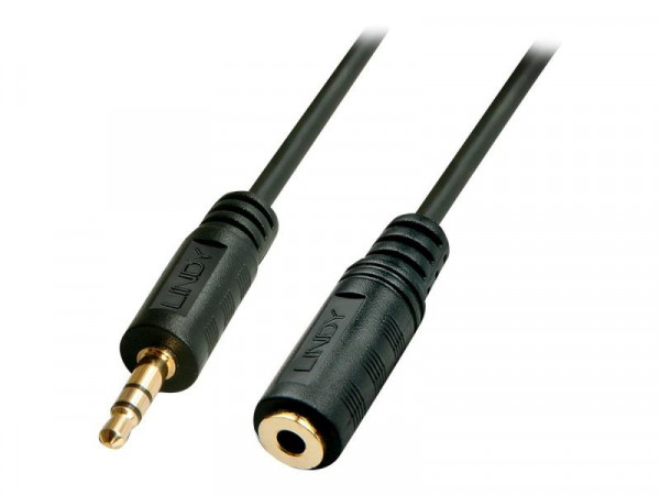 Lindy Audiokabel Stereo 3.5mm/3.5mm M/F 10m