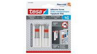 tesa Klebeschraube verstellbar Tapete & Putz bis 1kg 2St.