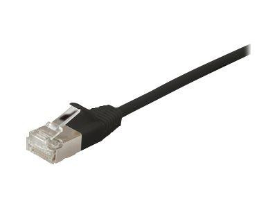 Equip Patchkabel Cat6A F/FTP 2xRJ45 10.00m sw Slim LSZH