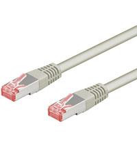 NW Kabel CAT6 S/FTP 10m grau halogenfrei goobay
