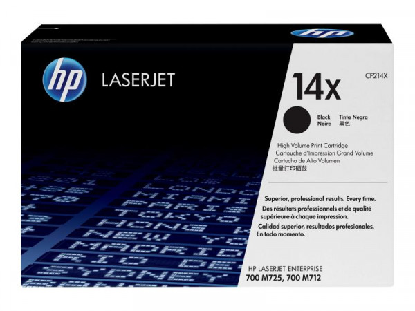 HP 14X Schwarz LaserJet Tonerpatrone