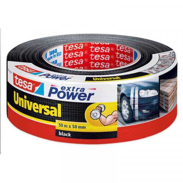 tesa extra Power Universal 50m 50mm schwarz