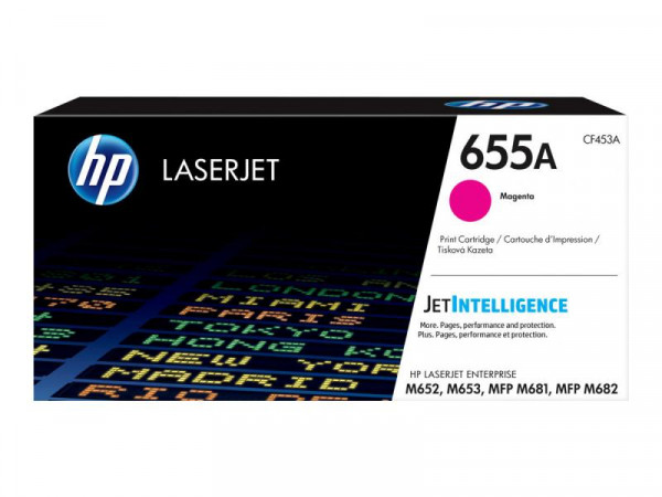 HP 655A Magenta LaserJet Tonerpatrone