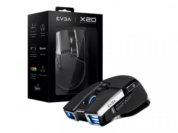 EVGA X20 Gaming Mouse 903-T1-20BK-K3
