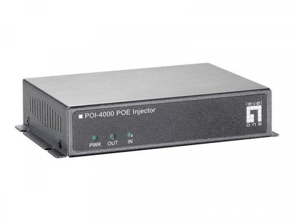 LevelOne PoE Adapter LevelOne POI-4000 HighPower Injektor bi