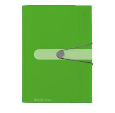 Herlitz Fächermappe A4 PP apfel 12 Fächer m.Gummizug