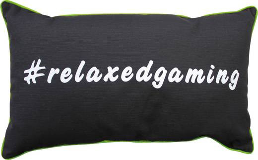 Gamewarez Toxic Gaming Kissen schwarz/grün
