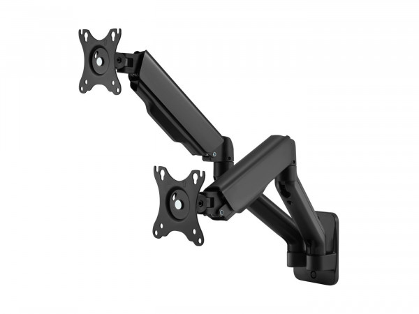 Equip Wandmontagehalterung 17"-32"/ 2TFT je 9kg 360° Gasfeder