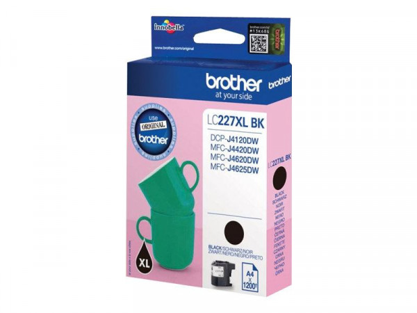 Patrone Brother LC-227XLBK MFC-J4420DW/J4620DW