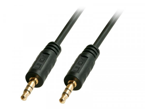 Lindy Audiokabel Stereo 3.5mm/3.5mm M/M 0.25m