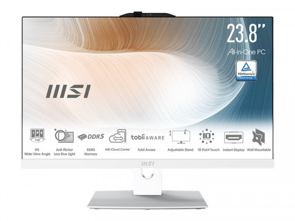 MSI Modern AM242TP 1M-1207DE 23.8" i5-120U 16GB white 512GB