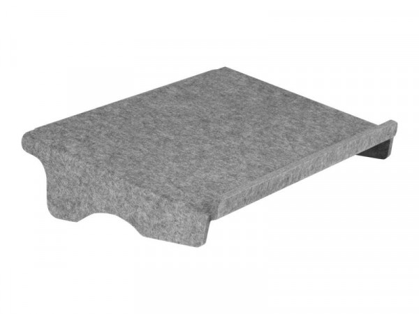 BakkerElkhuizen Dokumentenhalter Q-doc 100 circular, grau