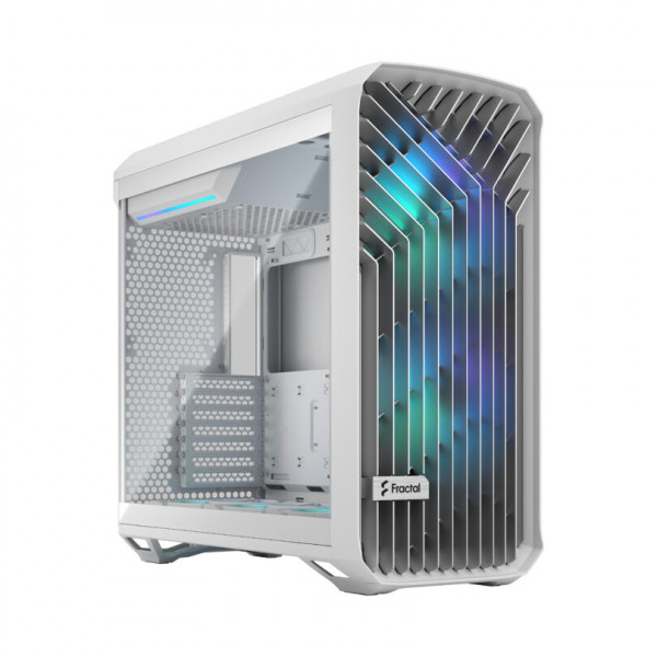 Gehäuse FRACTAL DESIGN Torrent RGB White TG Clear Tint