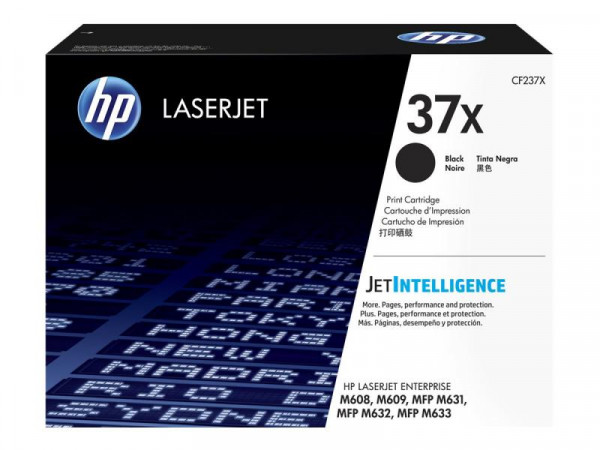 Toner HP 37X black CF237X 25000 Seiten
