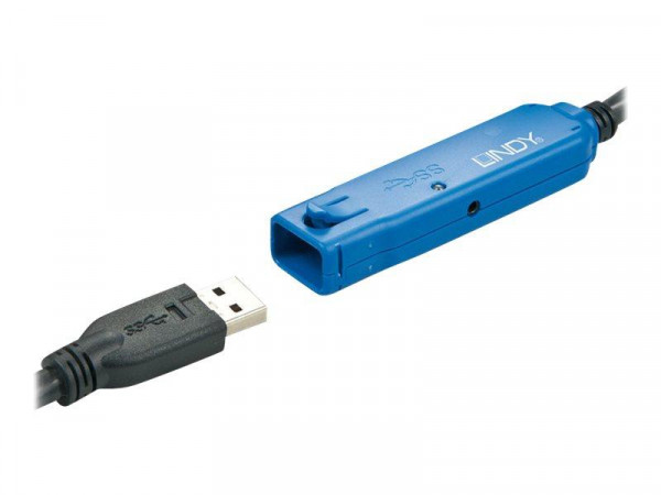 Lindy USB 3.0 Aktiv-Verlängerung Typ A/A Pro M/F 10m
