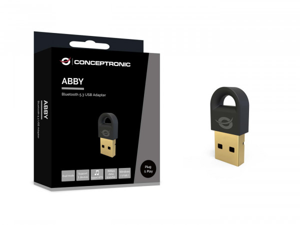 CONCEPTRONIC Bluetooth5.3 Adapter USB 20m schwarz