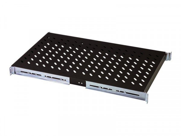 DIGITUS Fachboden 1HE 30x483x720mm bis 65kg schwarz auszieh