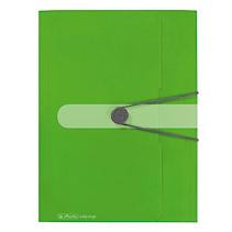 Herlitz Gummizugmappe A4 PP opak Apfel