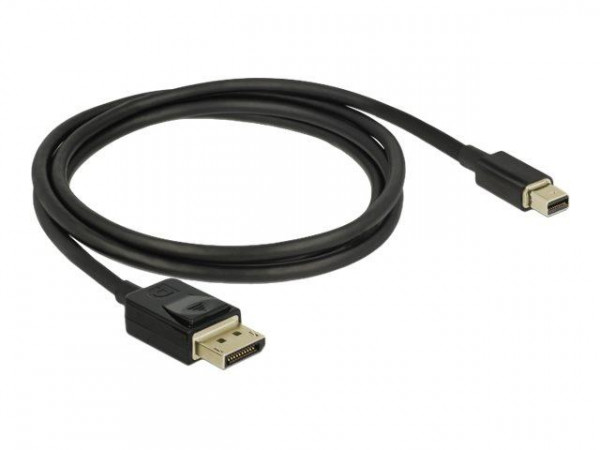 DELOCK Displayport Kab. miniDP St > DP St 8K 60Hz 1.00m schw
