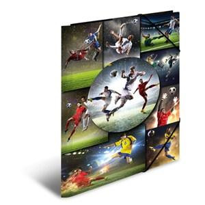 HERMA Sammelmappe A4 Fussball Pappe