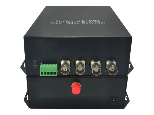 LevelOne 4Port Extender Kit, 20km