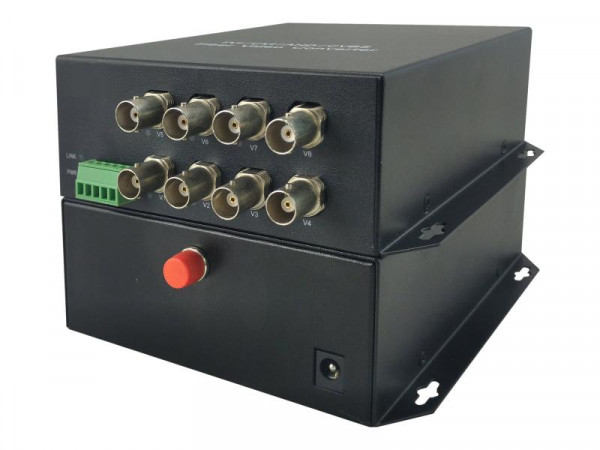 LevelOne 8Port Extender Kit, 20km