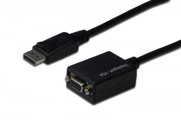 DIGITUS DisplayPortKabel DPort -> HD15 St/Bu 0.15m bulk