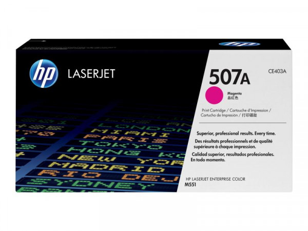 HP 507A Magenta LaserJet Tonerpatrone