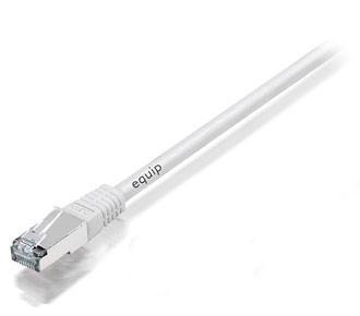 Equip Patchkabel Cat6 S/FTP 2xRJ45 1.00m weiß