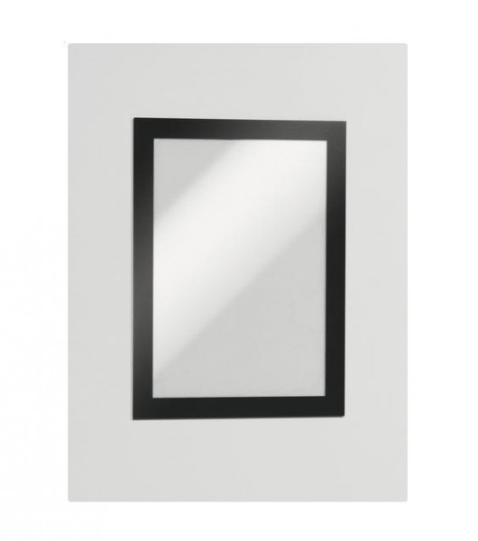 DURABLE Inforahmen Duraframe A5 selbstklebend 2 St schwarz
