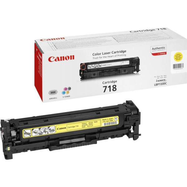 Toner Canon 718y yellow 2900 Seiten