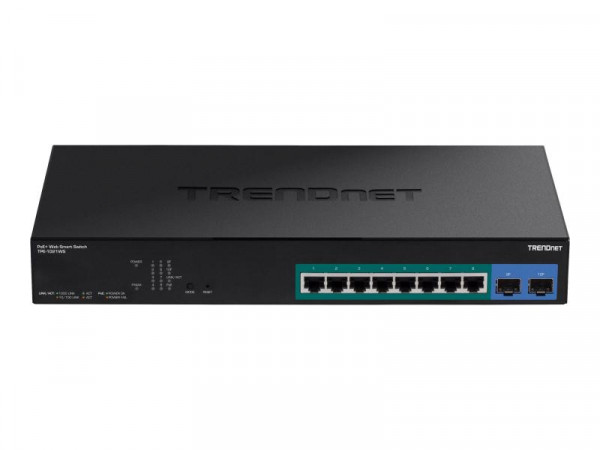 TRENDnet 10-Port Gigabit Web Smart PoE+ Switch