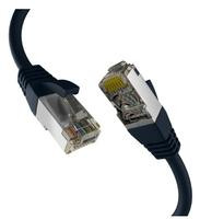 EFB CAT8.1 SCHWARZ 10m RJ45 PATCHKABEL S/FTP PIMF