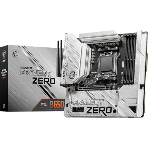 MSI B650M PROJECT ZERO (B650,AM5,mATX,DDR5)