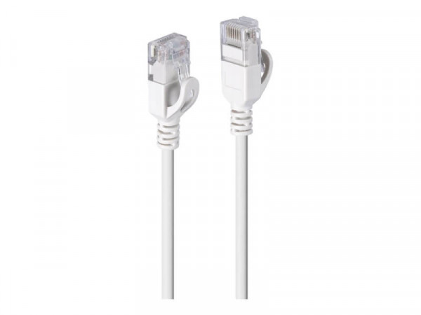 LINDY Patchkabel Cat.6A F/UTP Ultra Slim grau 3m